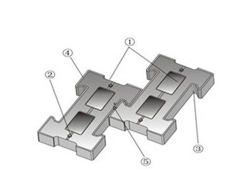 連鎖式生態護坡混凝土連鎖塊